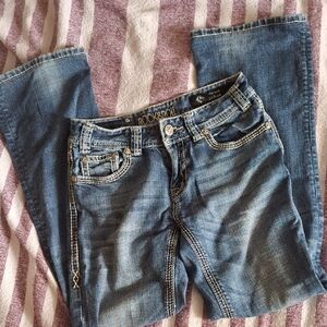 Rock & Roll Cowgirl Blue Bootcut Jeans